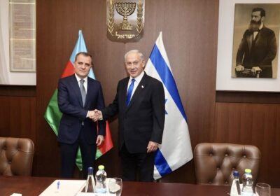 Ceyhun Bayramov İsrailin Baş naziri Benyamin Netanyahu ilə görüşüb – FOTO
